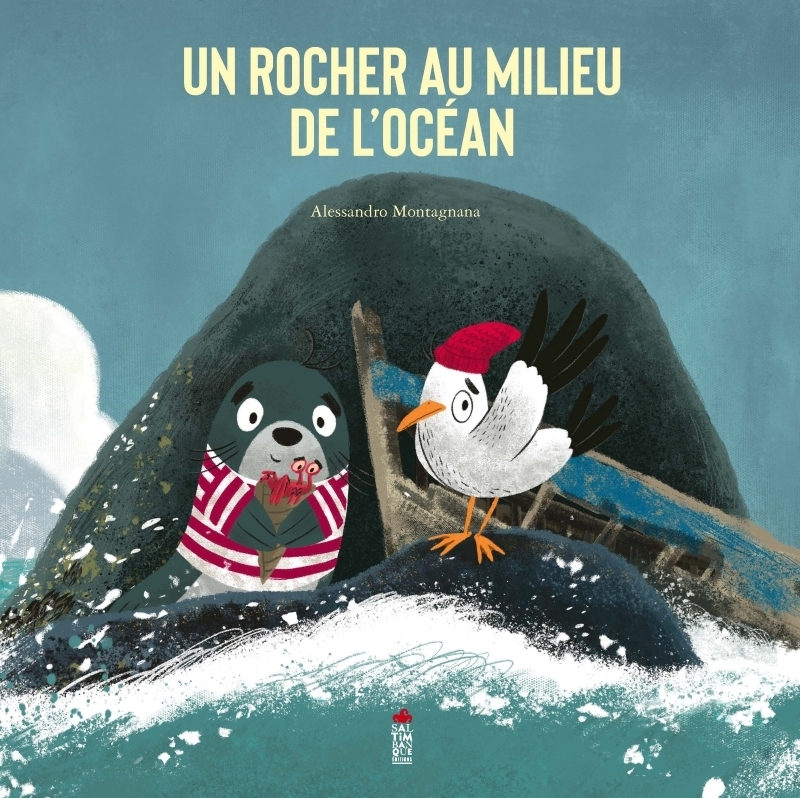 Un rocher au milieu de l'océan (Cartonné)