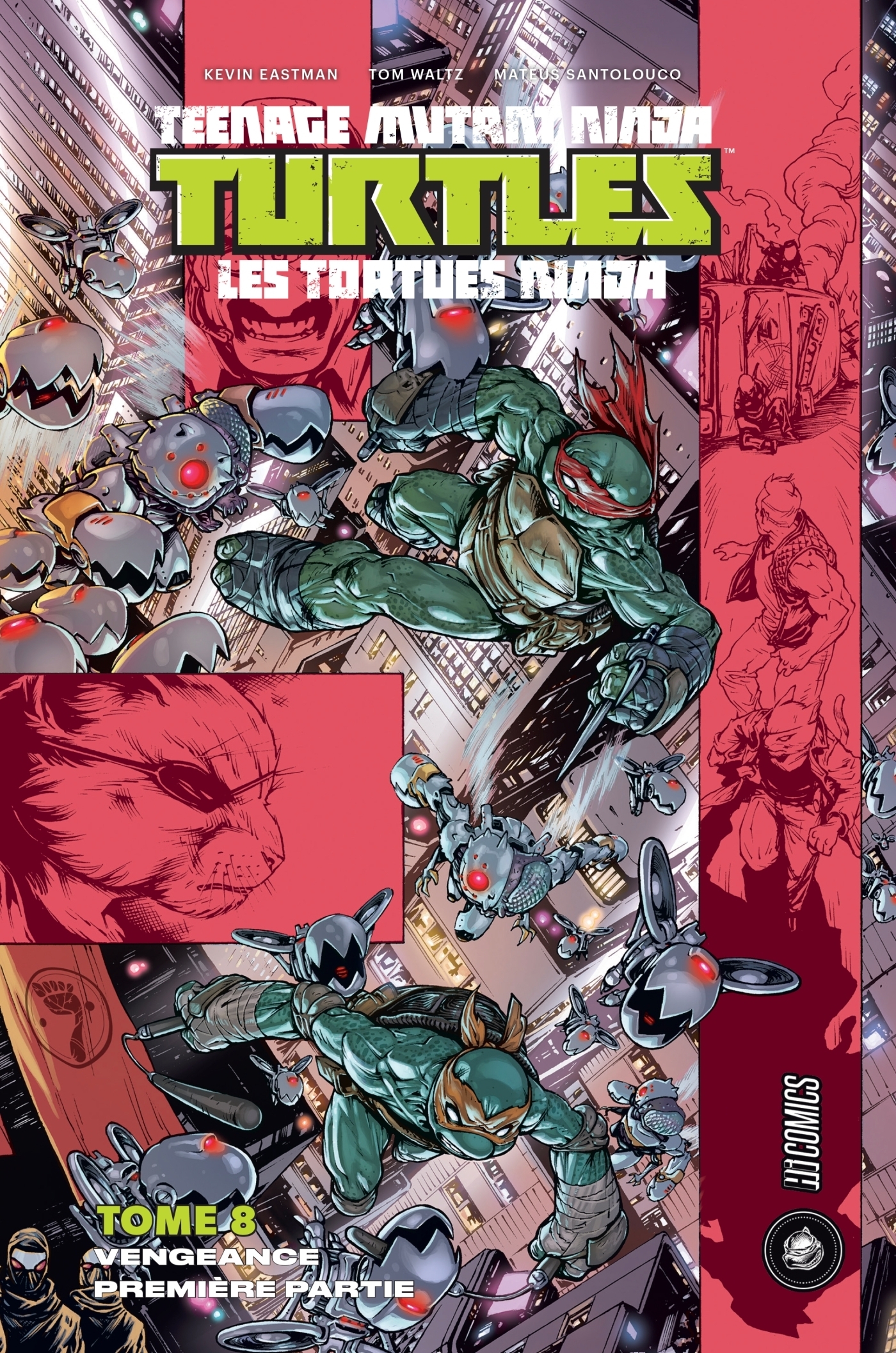 Les Tortues Ninja - TMNT, Tome 8 : Vengeance, Première partie (BD)