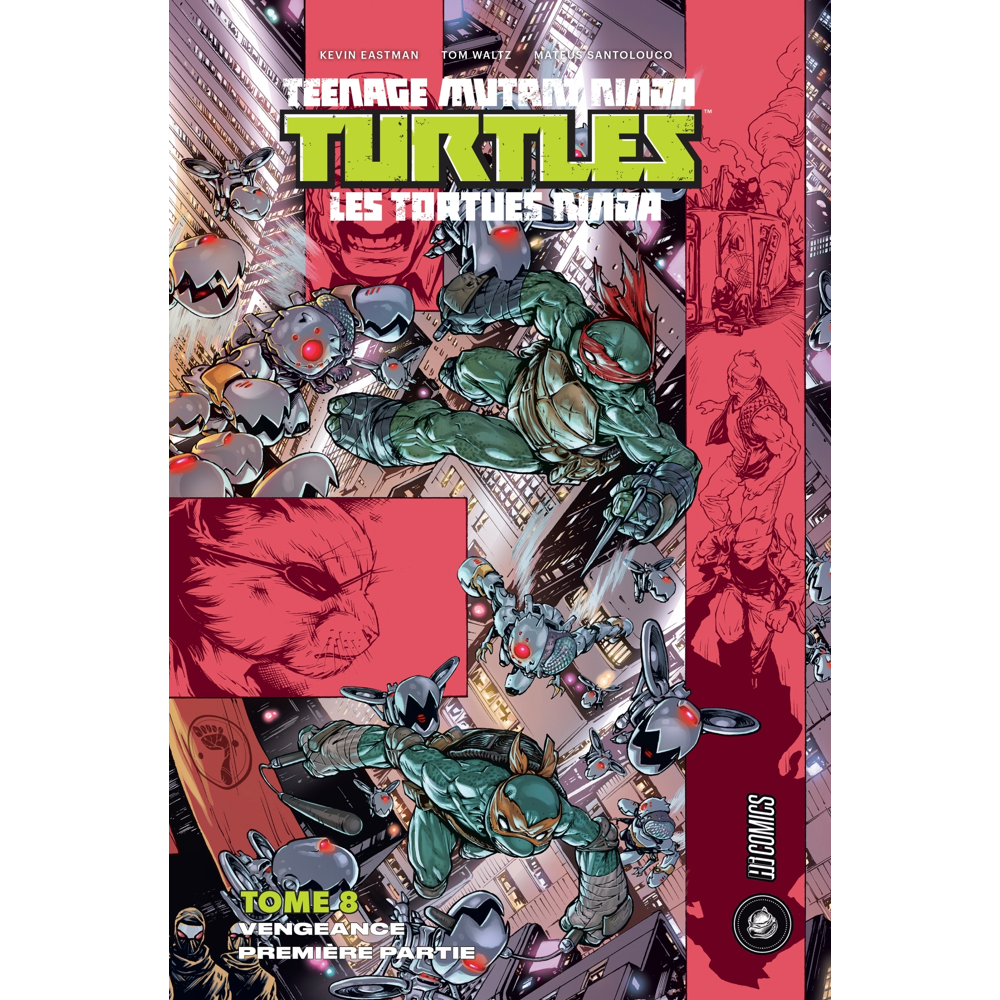Les Tortues Ninja - TMNT, Tome 8 : Vengeance, Première partie (BD)