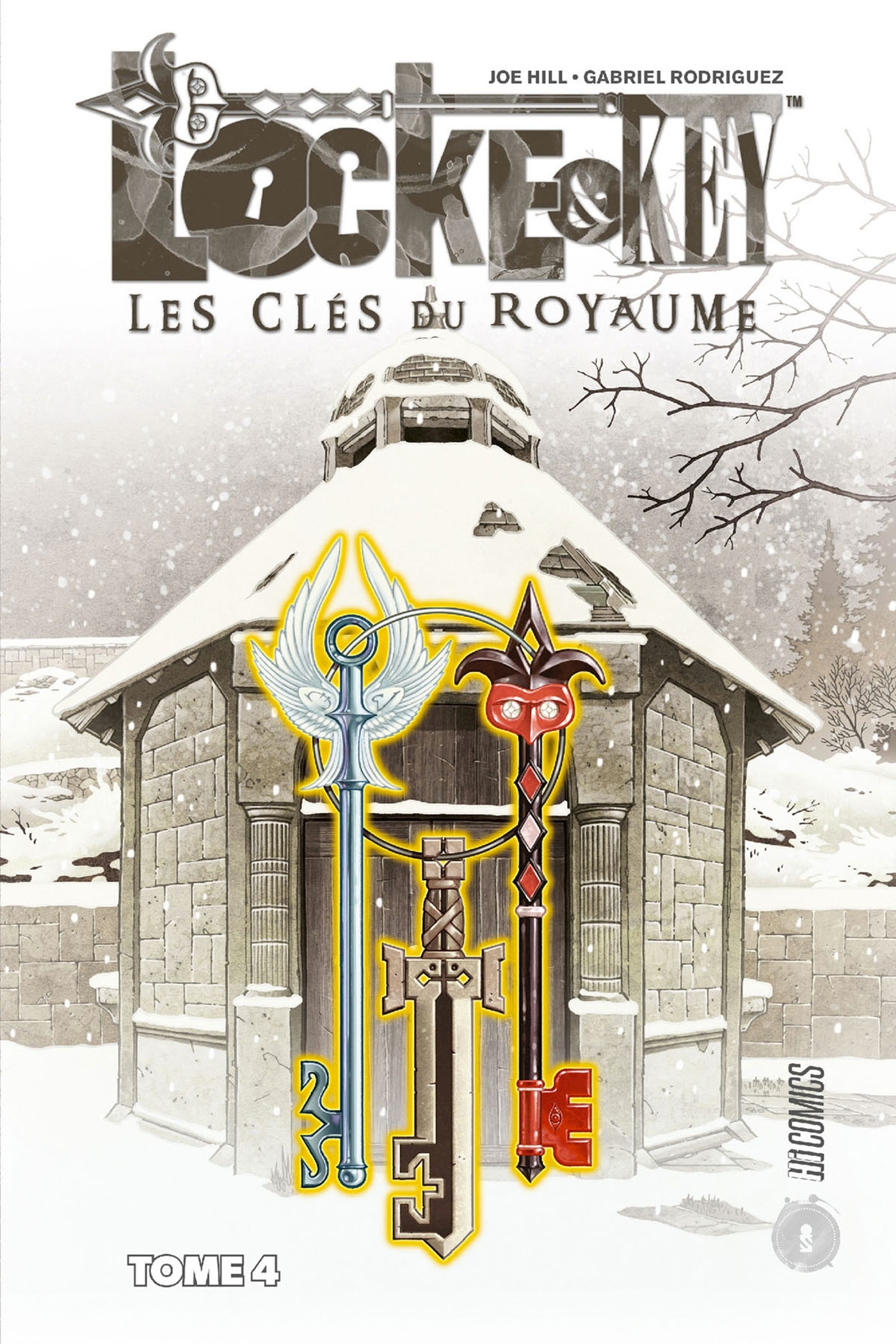 Locke & Key, Tome 4 : Les Clés du royaume (BD)