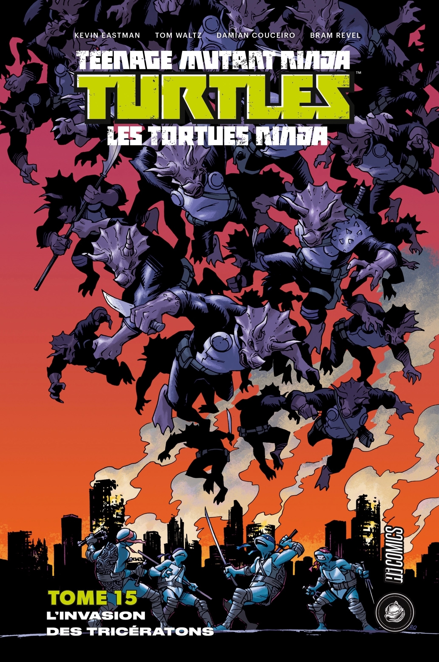 Les Tortues Ninja - TMNT, Tome 15 : L'Invasion des Tricératons (BD)