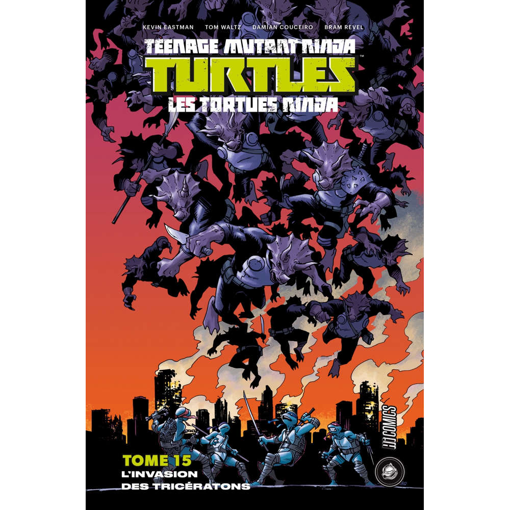 Les Tortues Ninja - TMNT, Tome 15 : L'Invasion des Tricératons (BD)