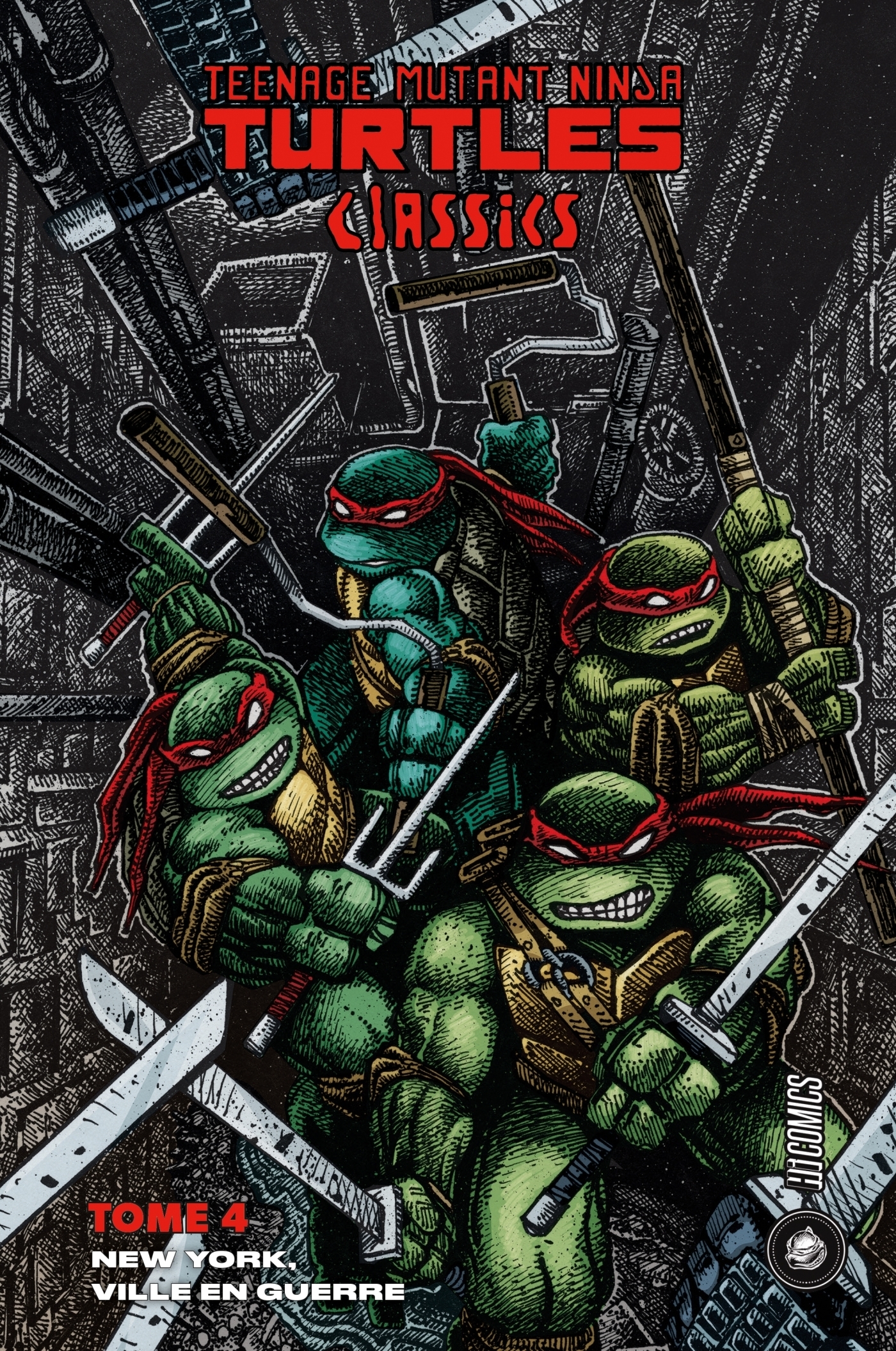 Les Tortues Ninja - TMNT Classics, Tome 4 : New York, ville en guerre (BD)