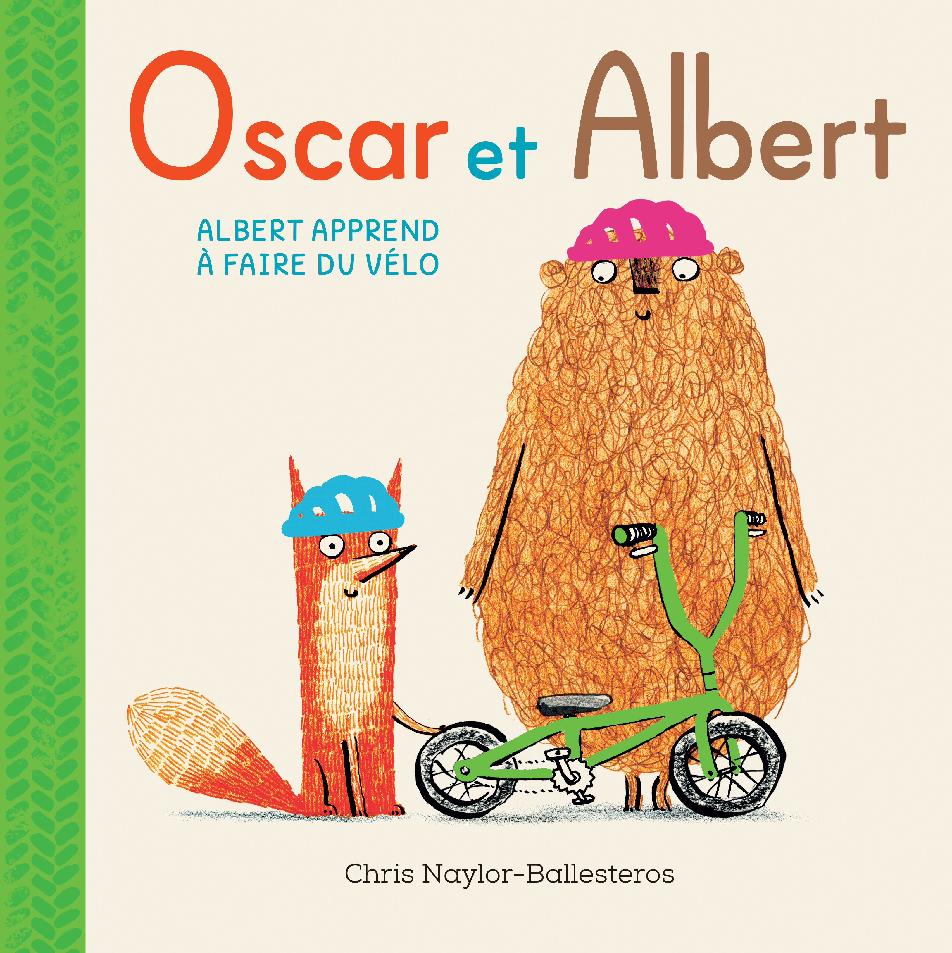 Oscar et Albert - Albert apprend à faire du vélo (Cartonné)