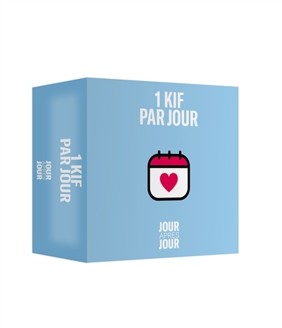 Calendrier Jour après jour - 1 kif par jour (Coffret)