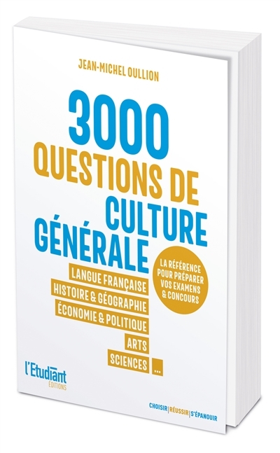 3000 Qcm De Culture Générale