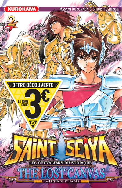 Saint Seiya - The Lost Canvas - La légende d'Hades - Tome 2 (Manga)