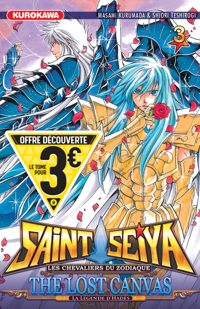 Saint Seiya - The Lost Canvas - La légende d'Hades - tome 3 (Manga)