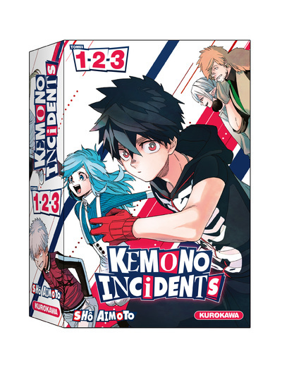 COFFRET - Kemono Incidents - tomes 1-2-3 (Manga)