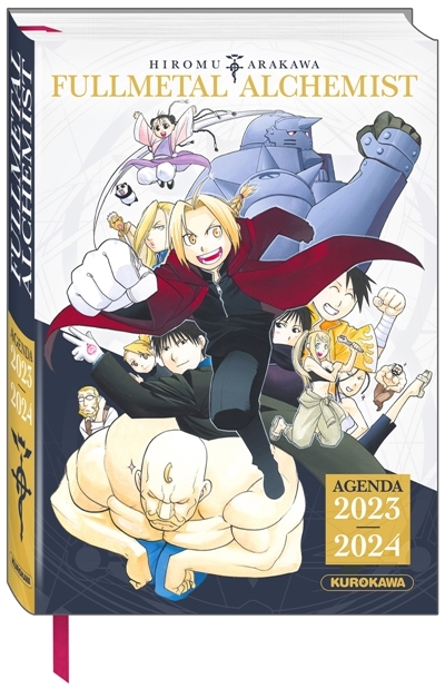Agenda Fullmetal Alchemist 2023-2024 (Relié)