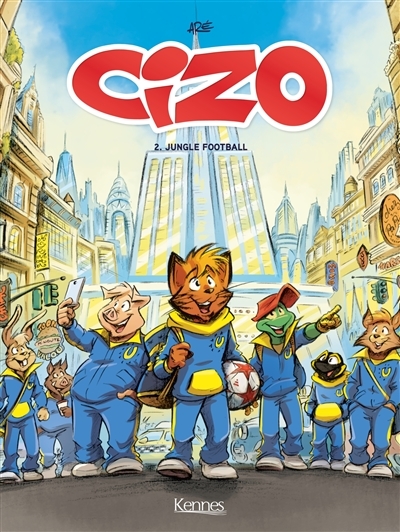 Cizo Tome 2 - Jungle Football (BD)