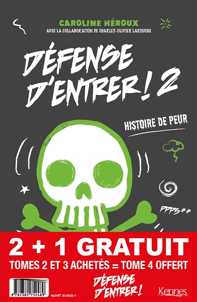 Pack Défense d'entrer! T02 - T03 + T04 offert (Jeunesse)