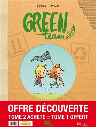 Green Team - Pack Tome 2 acheté = Tome 1 offert (BD)