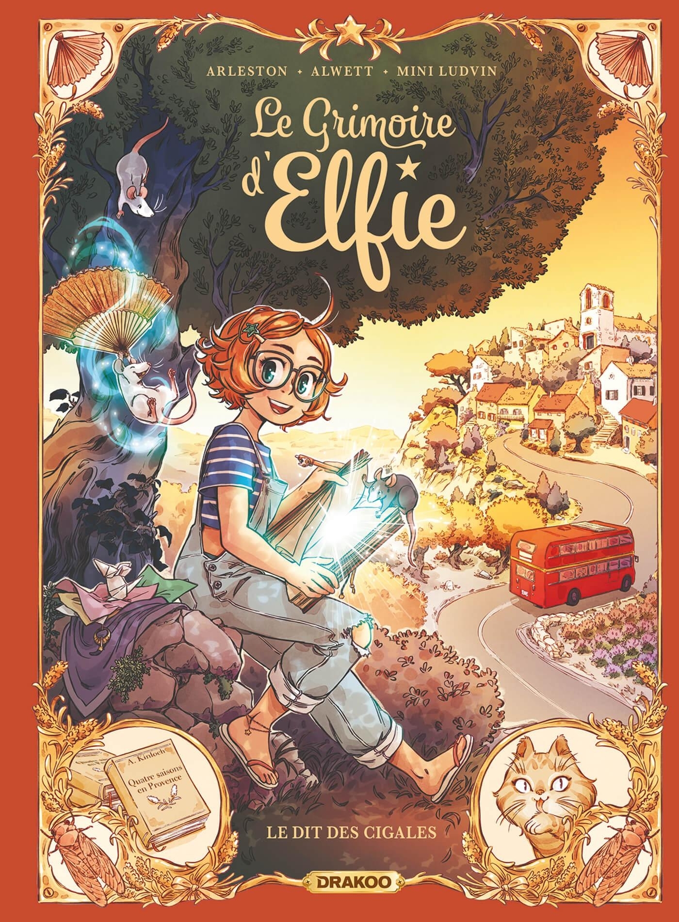 Le Grimoire d'Elfie - vol. 02 - histoire complète - Le Dit des cigales (BD)