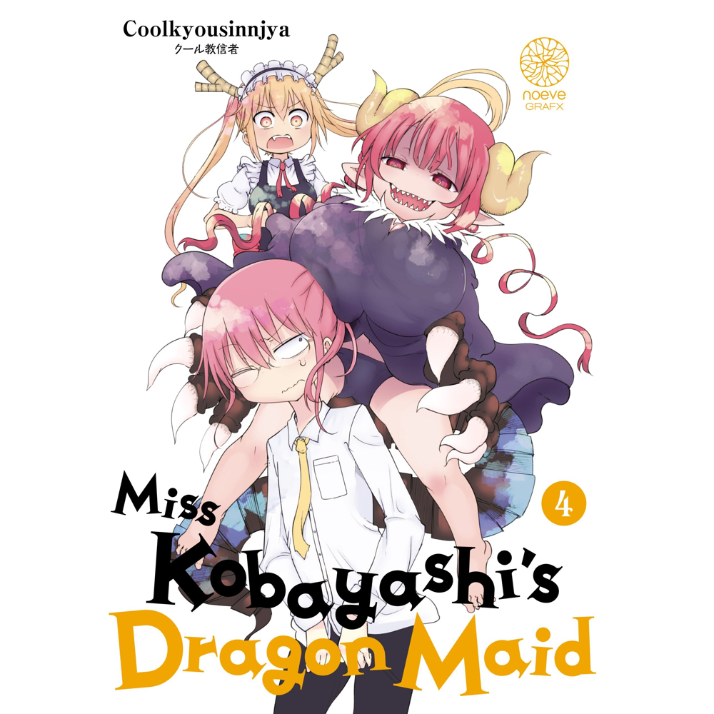 Miss Kobayashi's Dragon Maid Tome 4 (Manga)