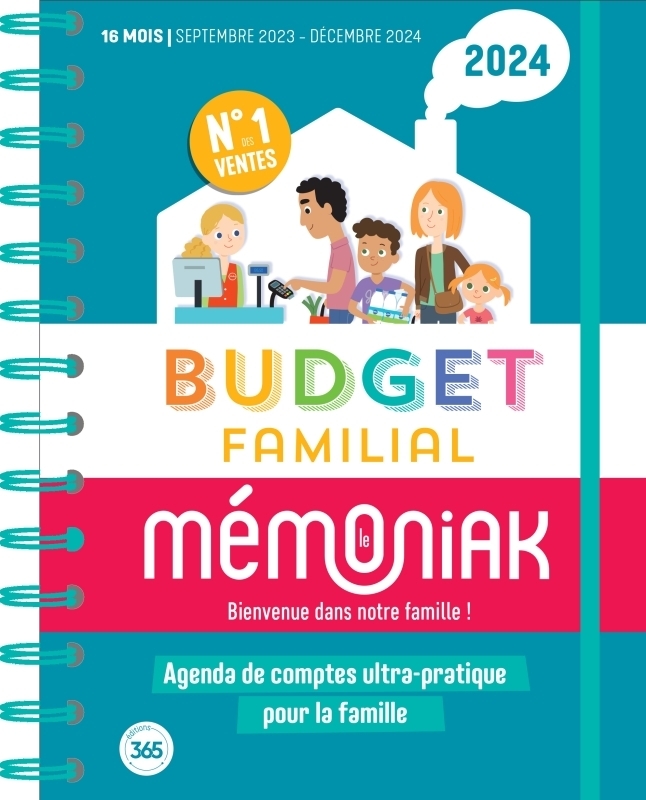 Budget familial 2024 - 16 mois, de septembre 2023 à décembre 2024 : tous les outils pour s'organiser