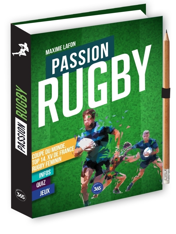 Passion rugby + le calendrier de la Coupe du Monde à remplir (Broché)