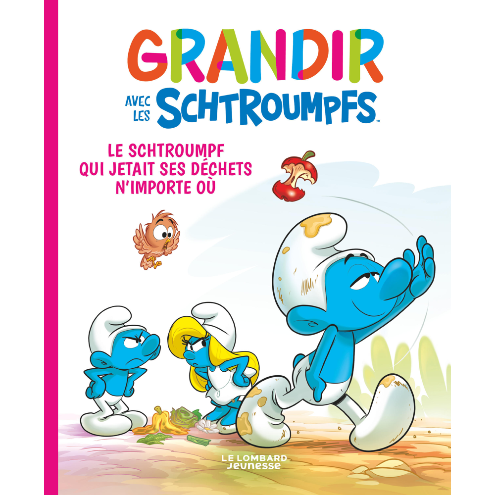 Grandir avec les Schtroumpfs - Tome 8 - Le Schtroumpf qui jetait ses déchets n'importe où (BD)