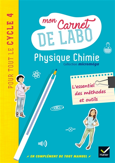 Microméga - Physique-Chimie Cycle 4 Éd. 2017 - Mon carnet de labo (Broché)