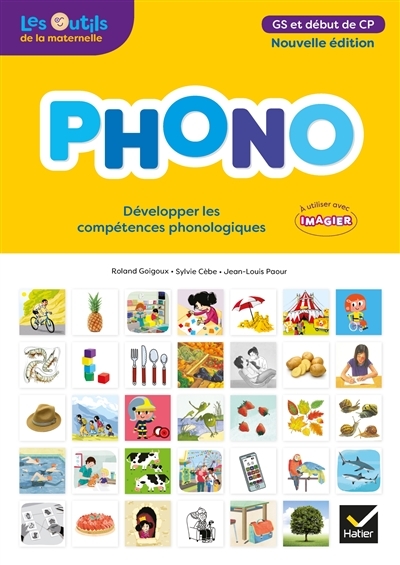 PHONO Maternelle GS - Éd.2018 - Guide pédagogique (Broché)
