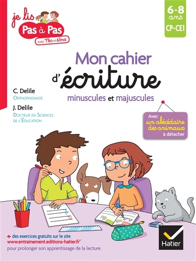 Mon cahier d'écriture minuscules et majuscules (Broché)