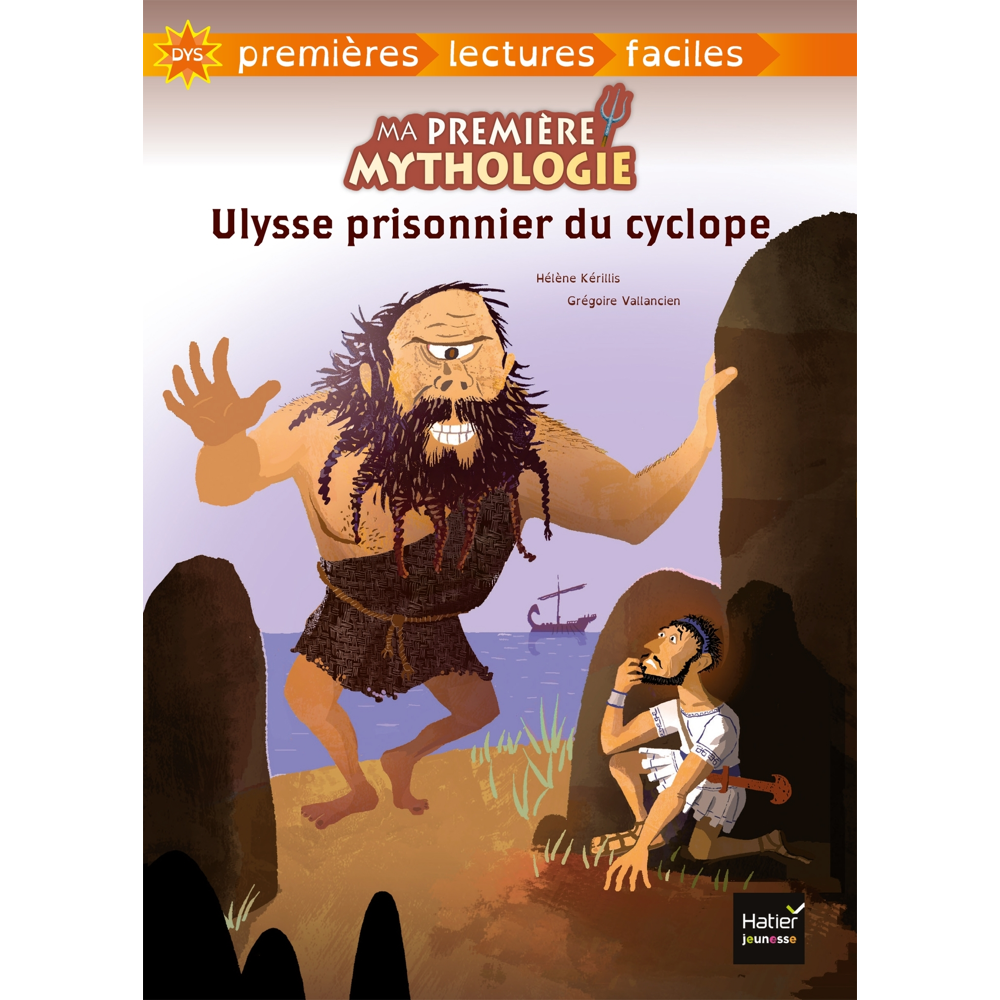 Ma première mythologie - Ulysse prisonnier du cyclope adapté dès 6 ans (Poche)