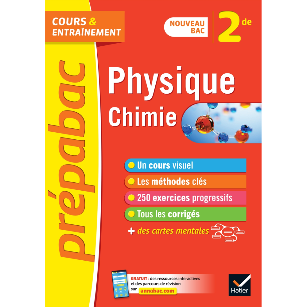 Prépabac Physique-chimie 2de - nouveau programme de Seconde (Broché)