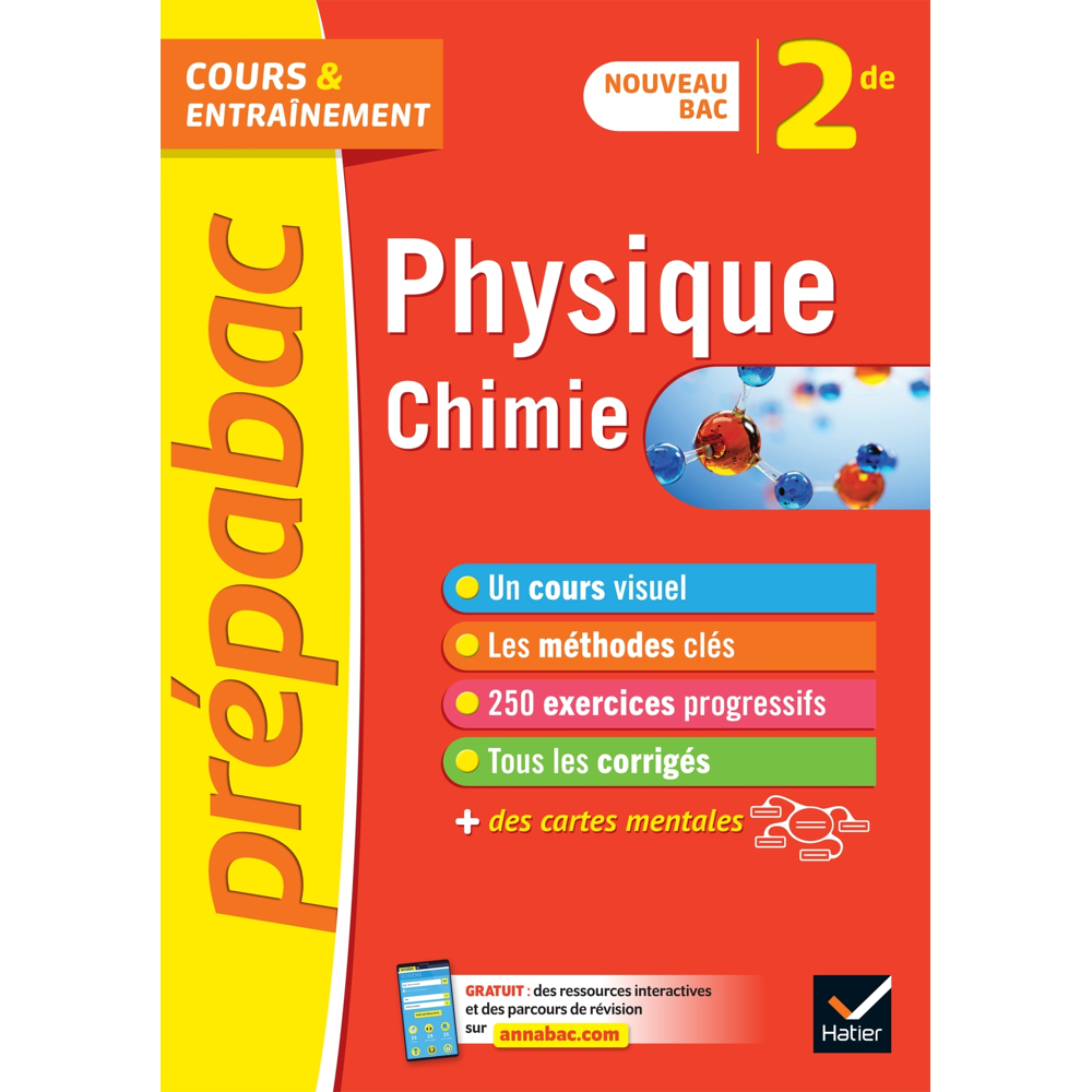 Prépabac Physique-chimie 2de - nouveau programme de Seconde (Broché)