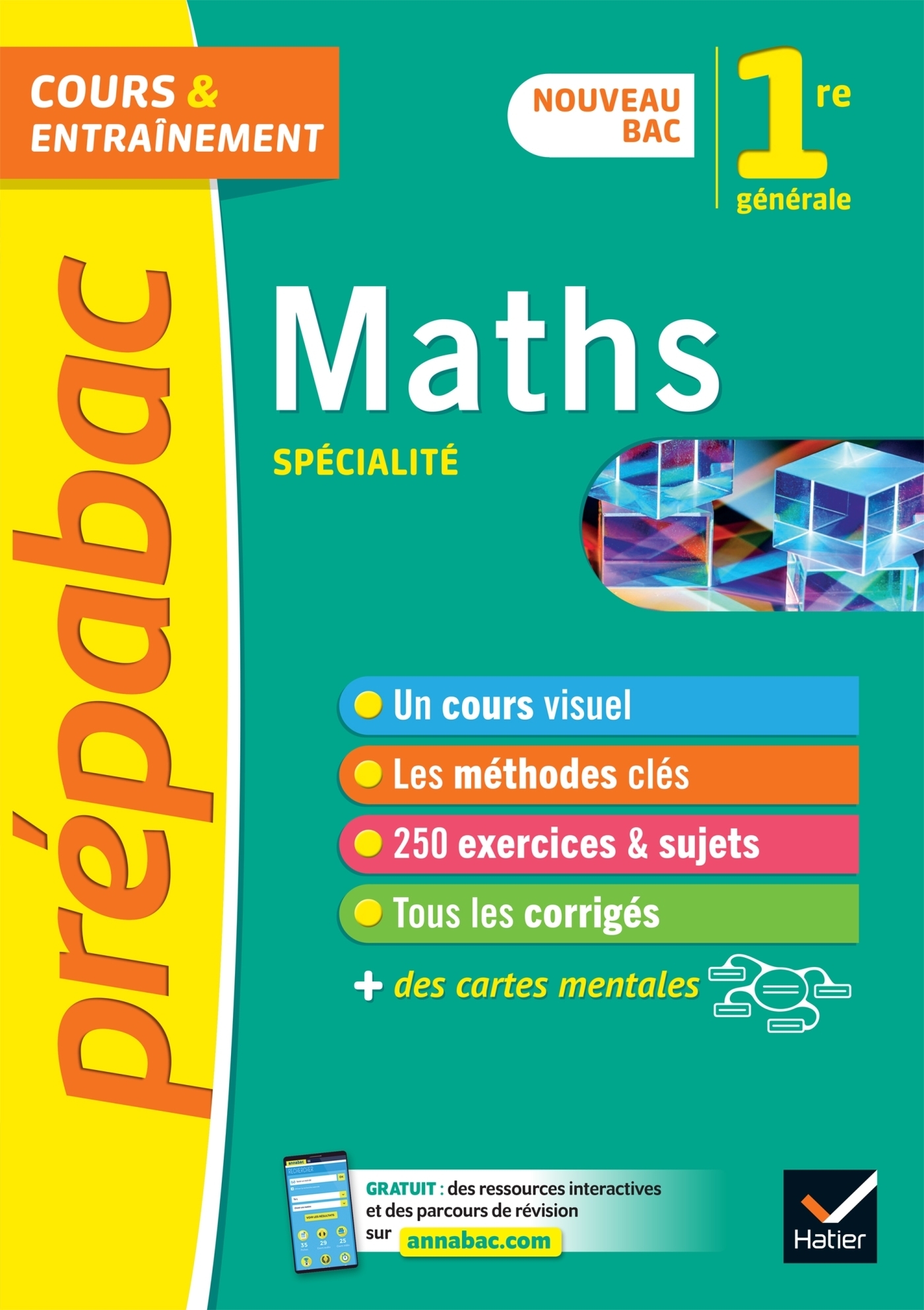 Prépabac Maths 1re générale (spécialité) - nouveau programme de Première (Broché)