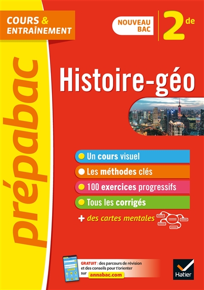 Prépabac Histoire-géographie 2de - nouveau programme de Seconde (Broché)