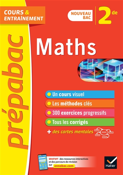 Prépabac Maths 2de - nouveau programme de Seconde (Broché)
