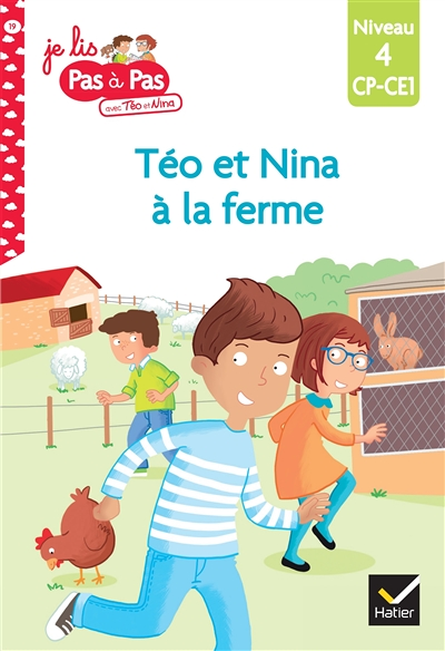 Téo et Nina CP CE1 Niveau 4 - Téo et Nina à la ferme (Poche)