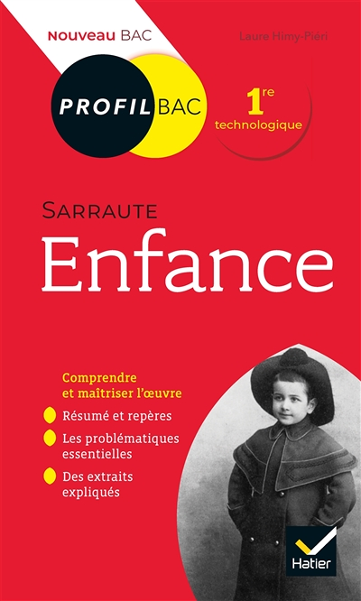 Profil - Sarraute, Enfance - analyse littéraire de l'oeuvre (Broché)