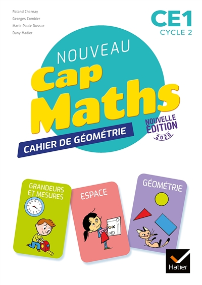 Cap Maths CE1 Éd. 2020 - Cahier de Géométrie-Mesure (Broché)