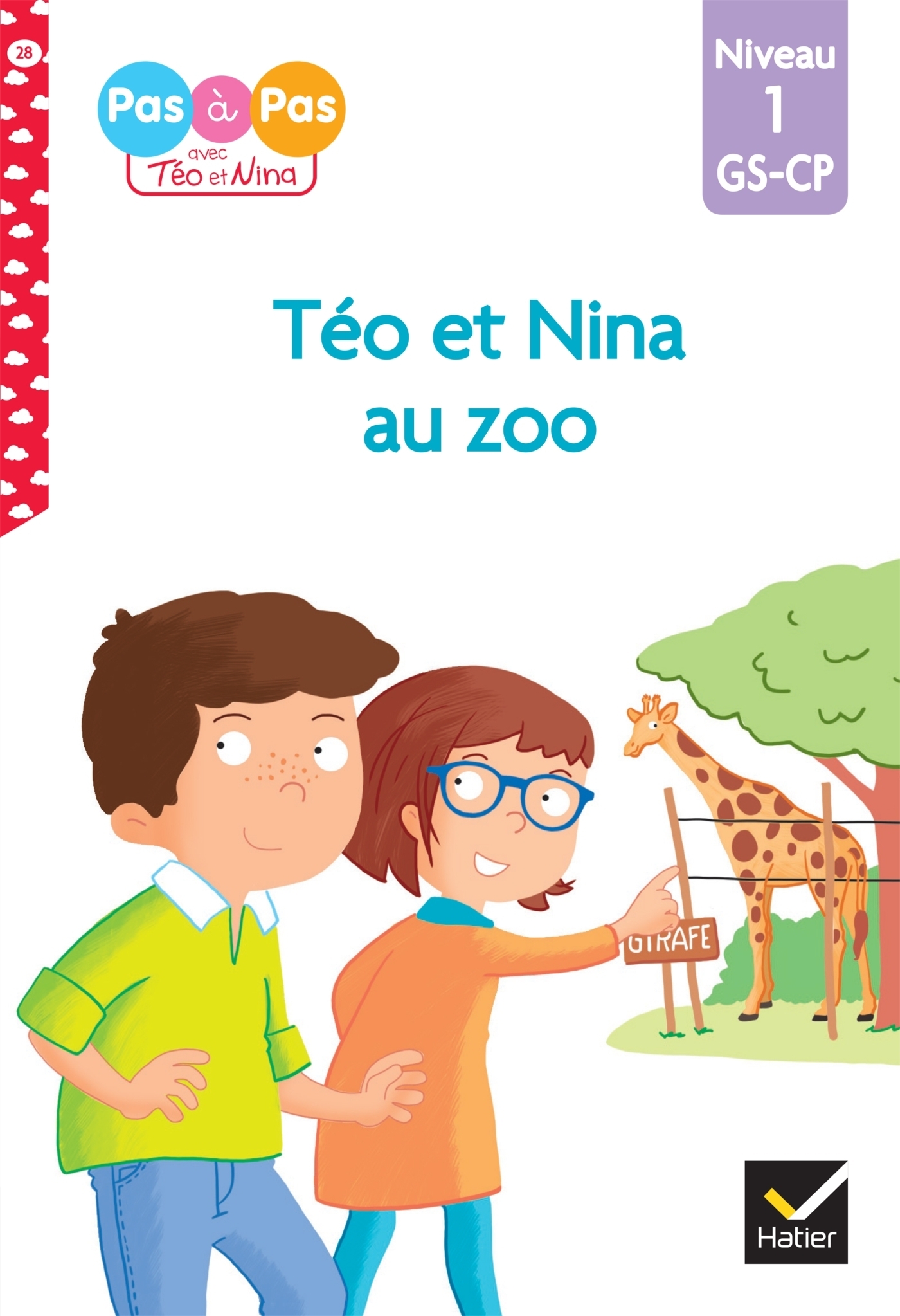 Téo et Nina GS-CP Niveau 1 - Téo et Nina au zoo (Broché)