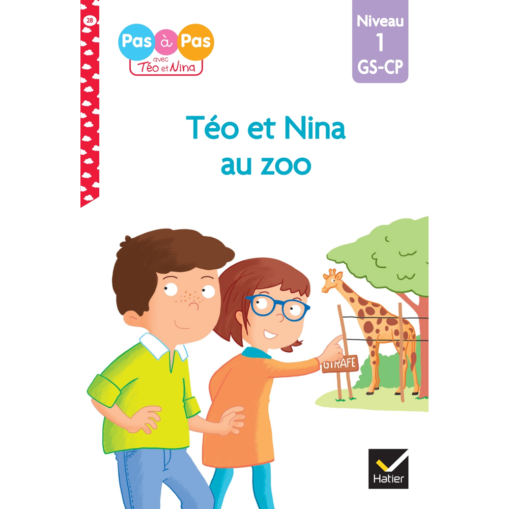 Téo et Nina GS-CP Niveau 1 - Téo et Nina au zoo (Broché)