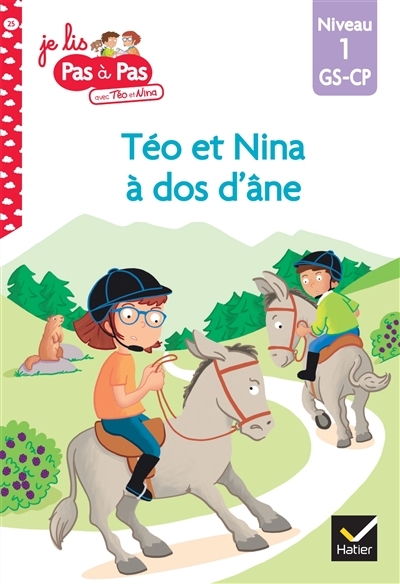 Téo et Nina GS CP Niveau 1 - Téo et Nina à dos d'âne (Poche)