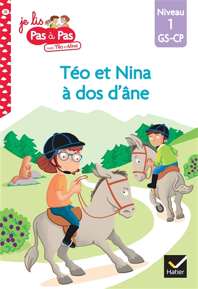 Téo et Nina GS CP Niveau 1 - Téo et Nina à dos d'âne (Poche)
