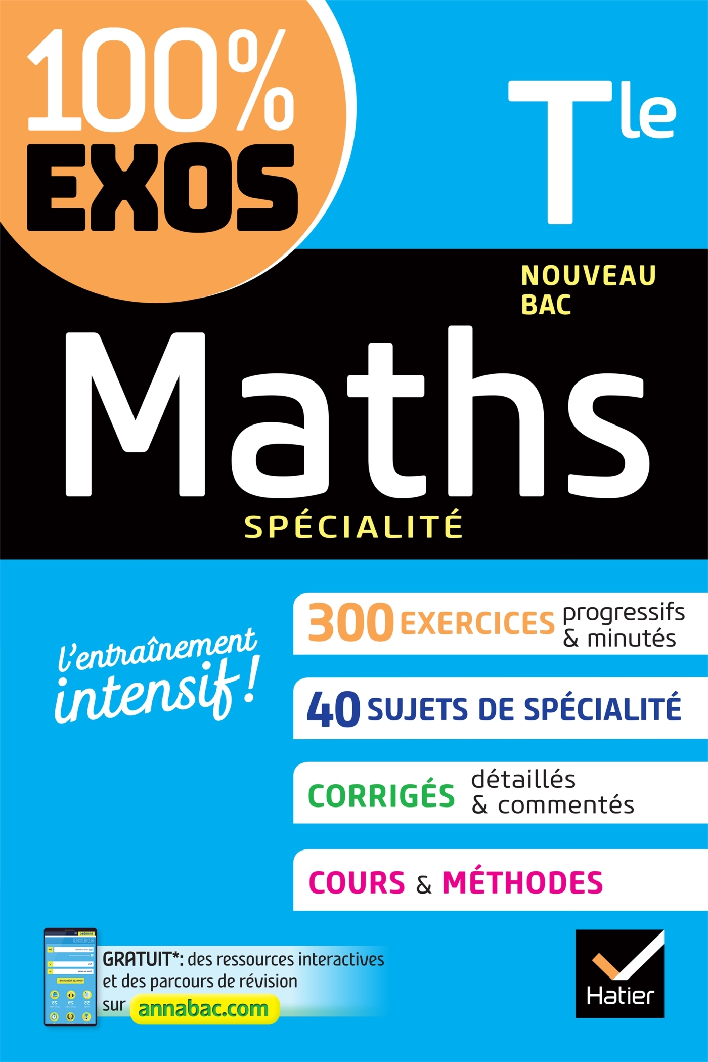 Maths Tle générale (spécialité) - exercices résolus - Nouveau bac Terminale (Broché)