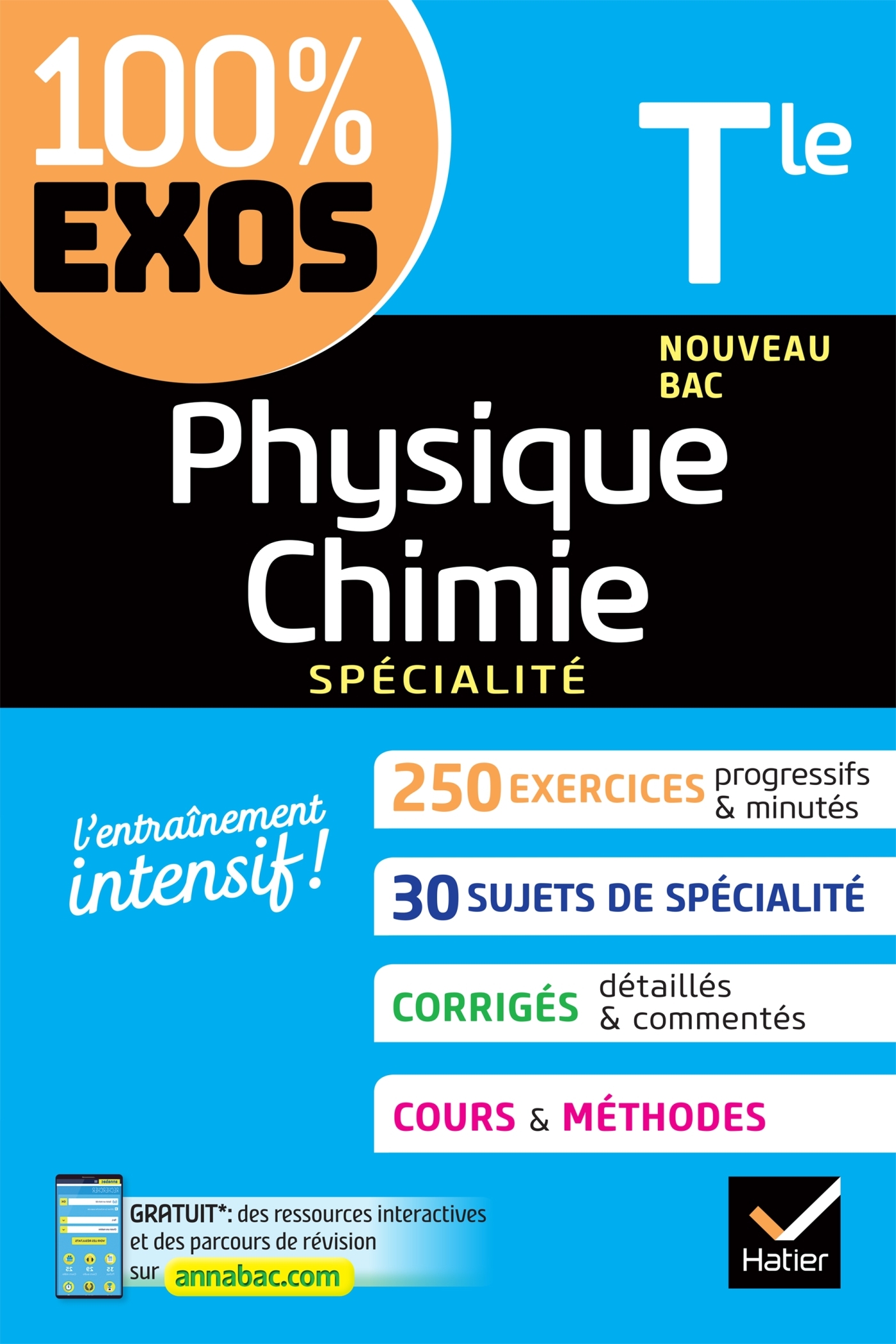 Physique-Chimie Tle générale (spécialité) - exercices résolus - Nouveau bac Terminale (Broché)