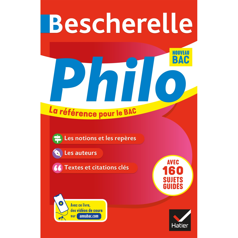 Bescherelle Philo (Tle) - nouveau bac - nouveau programme, nouveau bac (2022-2023) (Broché)