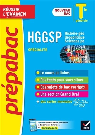 HGGSP Tle générale (spécialité) - Prépabac Réussir l'examen - Bac 2023 - nouveau programme de Termin