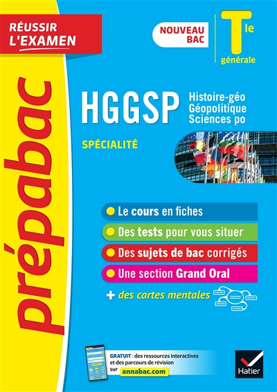 HGGSP Tle générale (spécialité) - Prépabac Réussir l'examen - Bac 2023 - nouveau programme de Termin