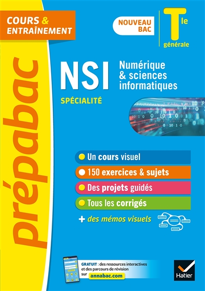 Prépabac NSI Tle générale (spécialité) - Bac 2023 - nouveau programme de Terminale (Broché)