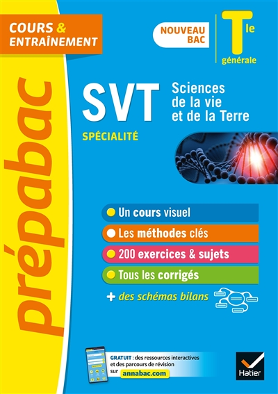 Prépabac SVT Tle générale (spécialité) - Bac 2023 - nouveau programme de Terminale (Broché)