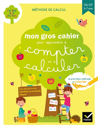 Mon gros cahier pour apprendre à compter et à calculer (Broché)