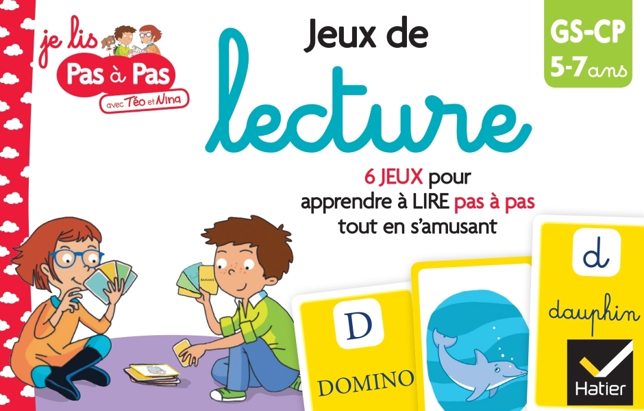Jeux de lecture Téo et Nina GS-CP (Coffret)