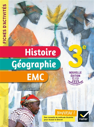 Fiches d'activités Histoire-Géographie-EMC 3e - Ed. 2021 - Cahier élève (Broché)