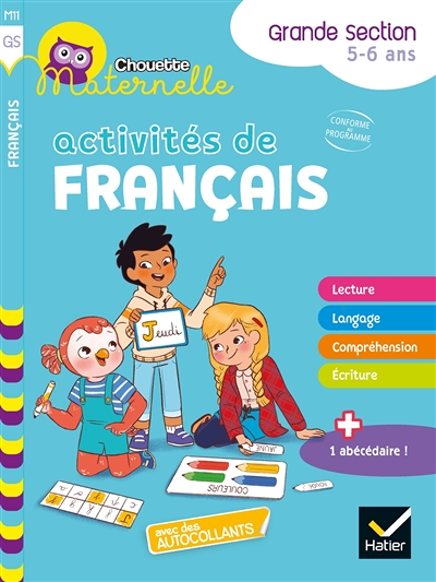 Chouette maternelle Activités de français Grande Section (Broché)