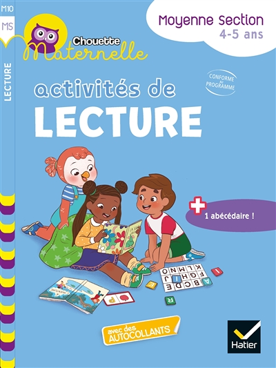 Chouette maternelle Activités de lecture Moyenne Section (Broché)